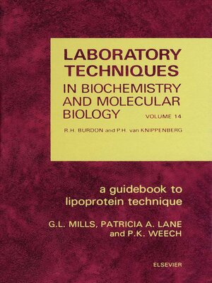 cover image of A Guidebook to Lipoprotein Techniques